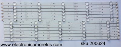 KIT DE LED PARA TV / VIZIO S600DH3-2 / FCB 60" DRT A-TYPE_REV0.1 / MODELO D60n-E3 LFTRVQAS 